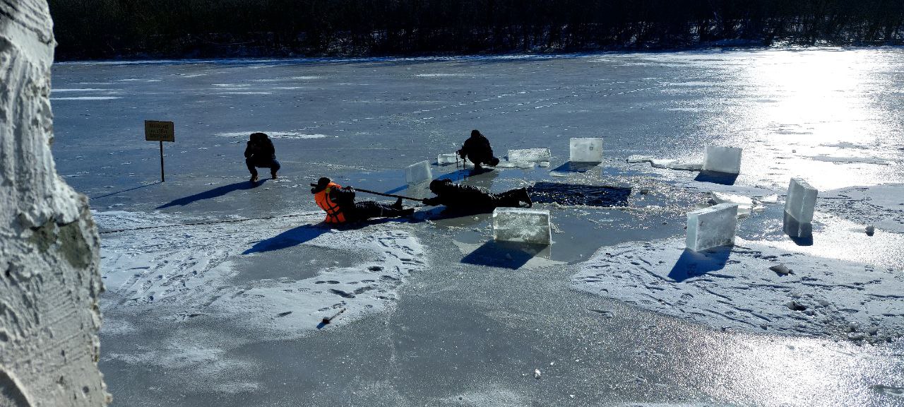 Открытый урок по безопасному поведению на замерзших водоемах