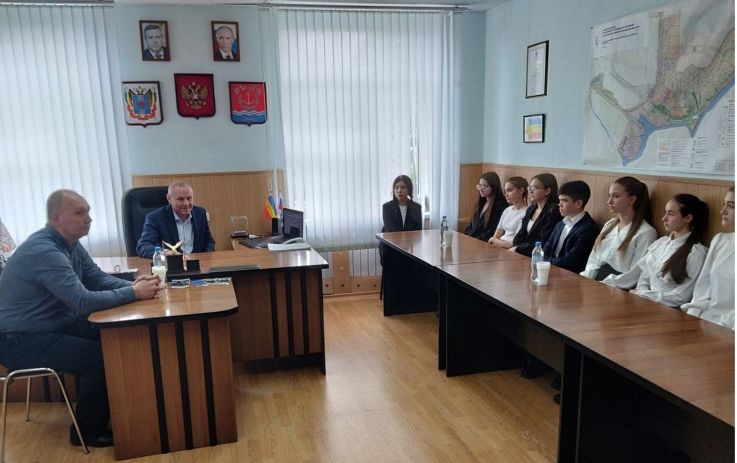 Встреча в администрации Усть-Донецкого городского поселения
