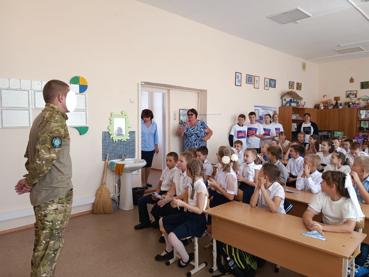 Встреча с земляком, участником специальной военной операции